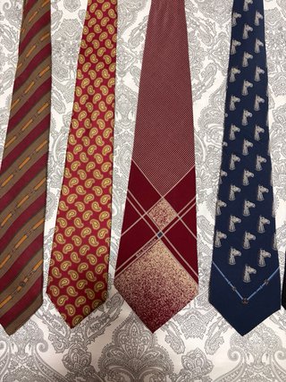 Corbatas vintage marca de lujo