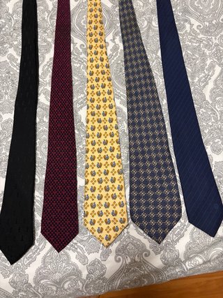 Corbatas vintage marca de lujo