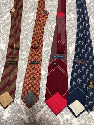 Corbatas vintage marca de lujo