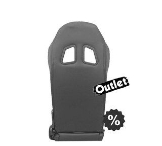 ZA ASIENTO BAQUET UNIVERSAL LOOK SPARCO CUERO NEGRO R014134C