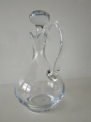 Jarra o licorera cristal