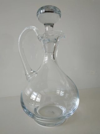 Jarra o licorera cristal