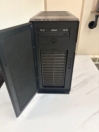 Caja PC + 2 ventilados + reproductor/grabador dvd