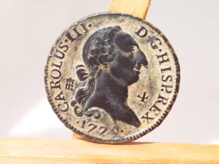 Escasa Moneda 4 Maravedís 1779 Carlos III Segovia
