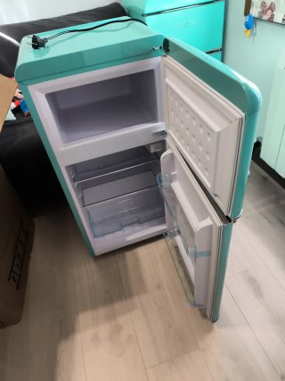 Frigorifero vintage per decorazione