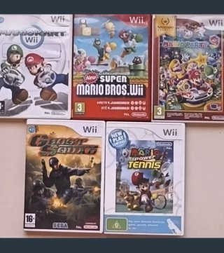 Nintendo Wii + adaptador HDMI, Wii Sport +3 mandos