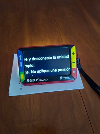 Lupa Electrónica Ruby XL HD de Freedom Scientific