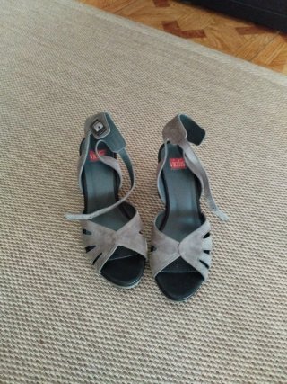 Sandalias de piel