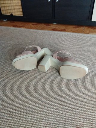 Sandalias de piel