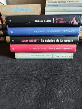 Lote de 5 libros variados
