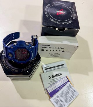 Casio G-Shock Rangeman GW-9400 Azul - Full Set