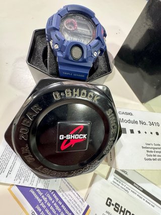 Casio G-Shock Rangeman GW-9400 Azul - Full Set