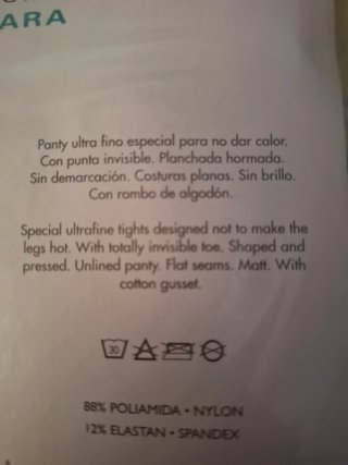 Panty verano 9 din