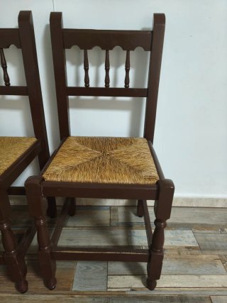 Sillas de madera vintage