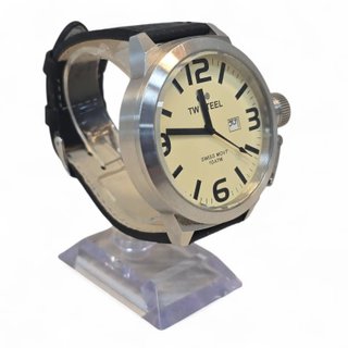 RELOJ TW STEEL TW21 ESFERA BEIGE/ CORREA PIEL