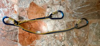 Longe Doppia Regolabile Petzl Dual Connect Adjust