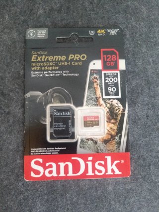 SanDisk - Tarjeta de memoria microSDXC de 128 GB