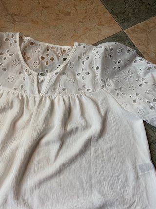 Blusa blanca talla xl