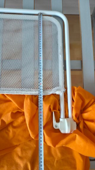 Barra de seguridad de 90cm para cama niño