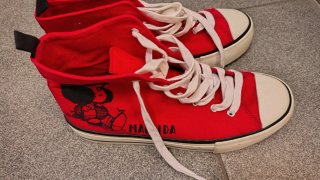 Zapatillas Altas Tipo Converse Mafalda talla 38