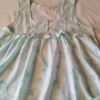 Camisón flores verano nuevo algodón