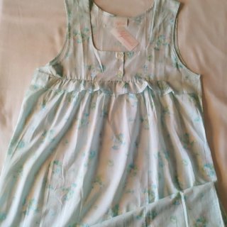 Camisón flores verano nuevo algodón