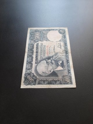 BILLETE DE 500 PESETAS DE 1951