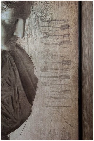Cornice in legno · per decorare la parete · Decora