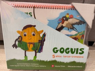 Proyecto Goguis, 5 años Educación Infantil
