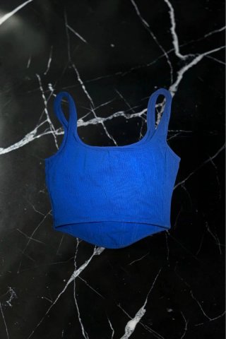 Pack de 3 tops azules de fiesta para mujer