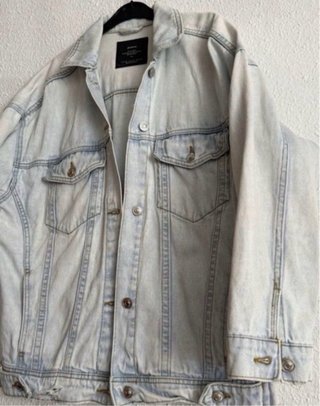 Chaqueta vaquera Stradivarius oversize mujer S/M