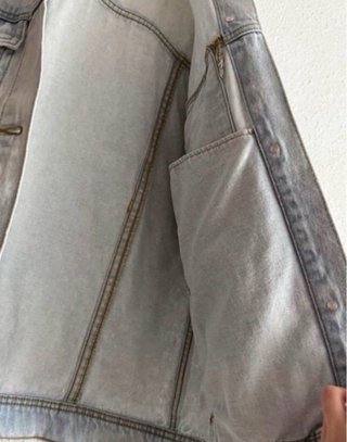 Chaqueta vaquera Stradivarius oversize mujer S/M