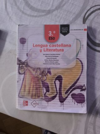Lengua castellana y Literatura 3.º ESO. NOVA: NOVA