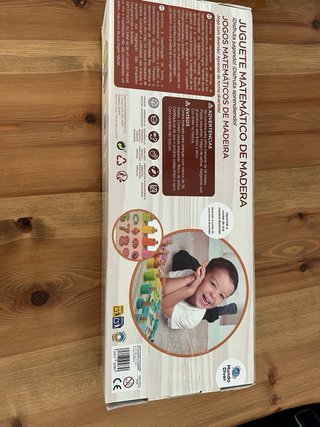 Juguete matemático de madera Montessori – 76 pieza