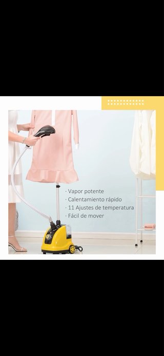 Plancha de vapor 14L temperatura ajustable