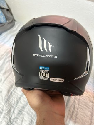 Casco MT Talla M