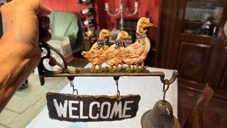 Insegna ingresso di casa con campanello