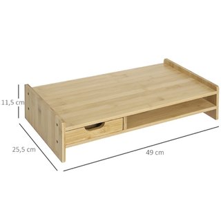Soporte para monitor con cajón Elevador de pantall