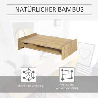 Soporte para monitor con cajón Elevador de pantall