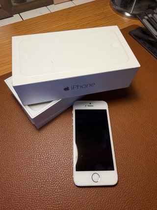 ¡Phone 5s plateado