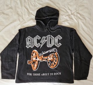 Sudadera AC-DC negra