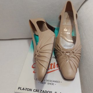 Zapatos vestir Platino