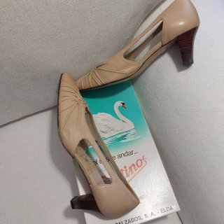 Zapatos vestir Platino
