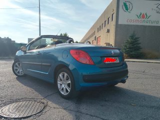 Peugeot 207 cc cabrio pegatina C ITV pasada