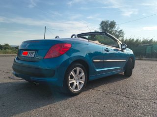 Peugeot 207 cc cabrio pegatina C ITV pasada