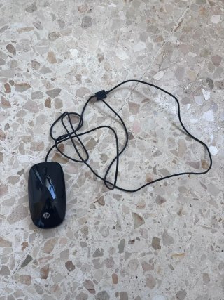 Ratón HP MOMKUO USB con cable