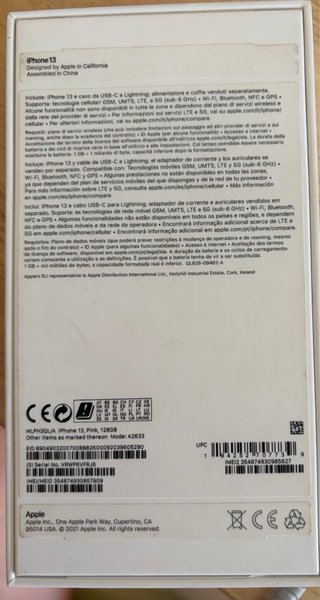 iPhone 13 color rosa palo muy poco uso como nuevo