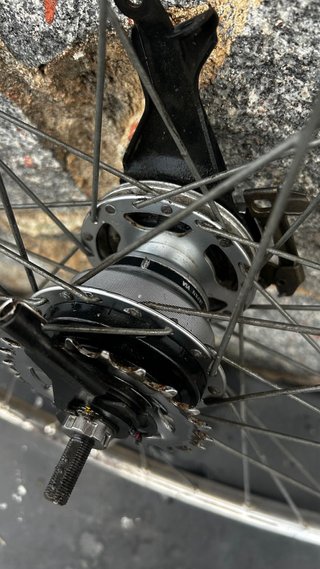 Llanta 700 shimano Nexus SG-4R31 freno tambor
