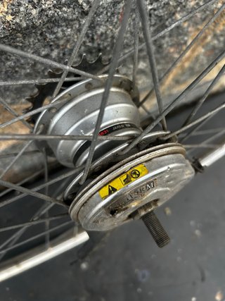 Llanta 700 shimano Nexus SG-4R31 freno tambor
