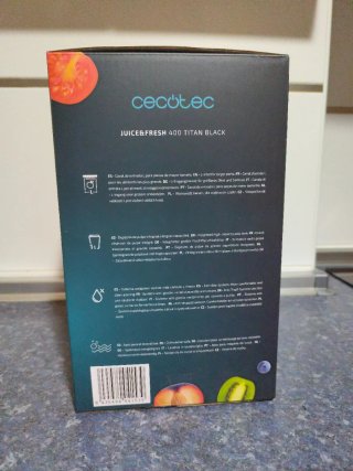 Cecotec Juice&Fresh 400 Titan Black (Precintada)
